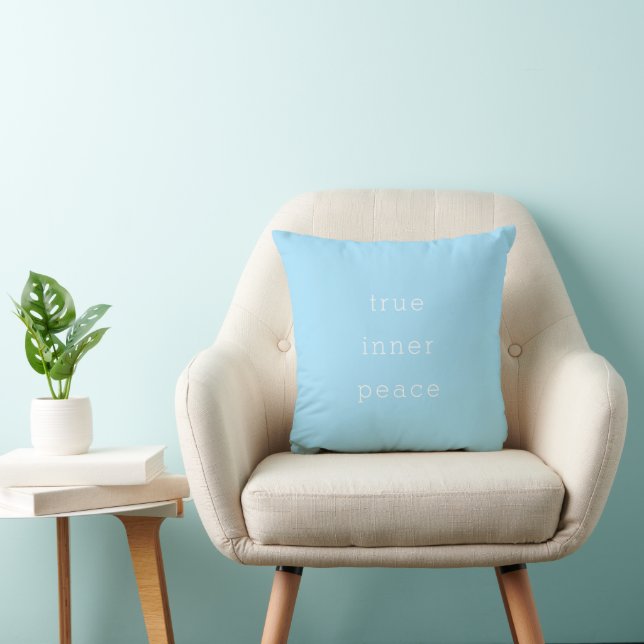 Almofada True Inner Peace | Minimal Throw Pillow (Cadeira)