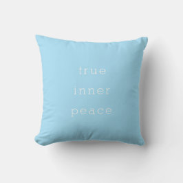Almofada True Inner Peace | Minimal Throw Pillow