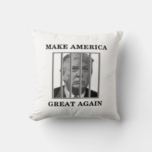 Almofada Trump atrás de Bares