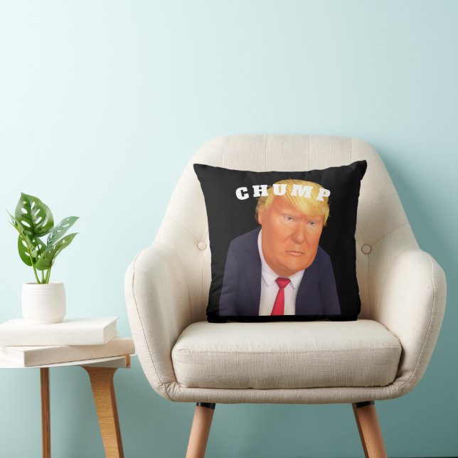 Almofada Trump/Chump Throw Pillow (Cadeira)