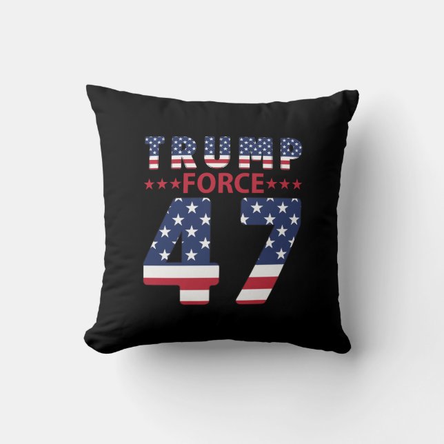Almofada Trump Force 47 (Frente)