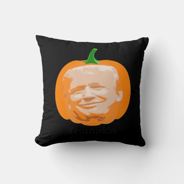 Almofada Trumpkin Halloween Classic (Frente)