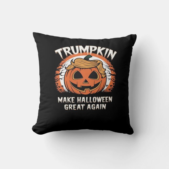 Almofada Trumpkin Torna O Excelente De Halloween Novamente  (Frente)