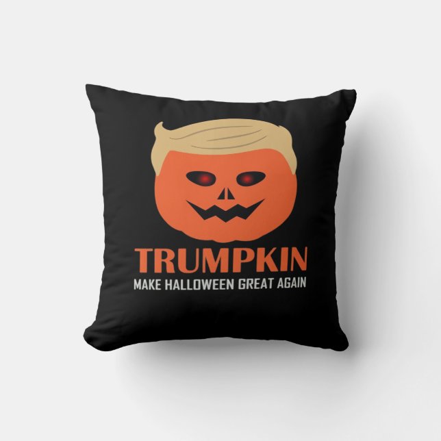 Almofada Trumpkin Torna O Excelente De Halloween Novamente  (Frente)