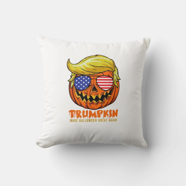 Almofada Trumpkin Usa Torna O Excelente De Halloween Novame (Frente)