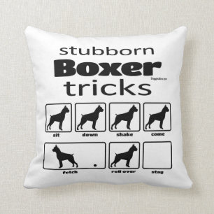 Almofada Truques de Boxer Stubborn
