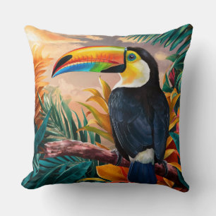 Almofada Tucano na Selva