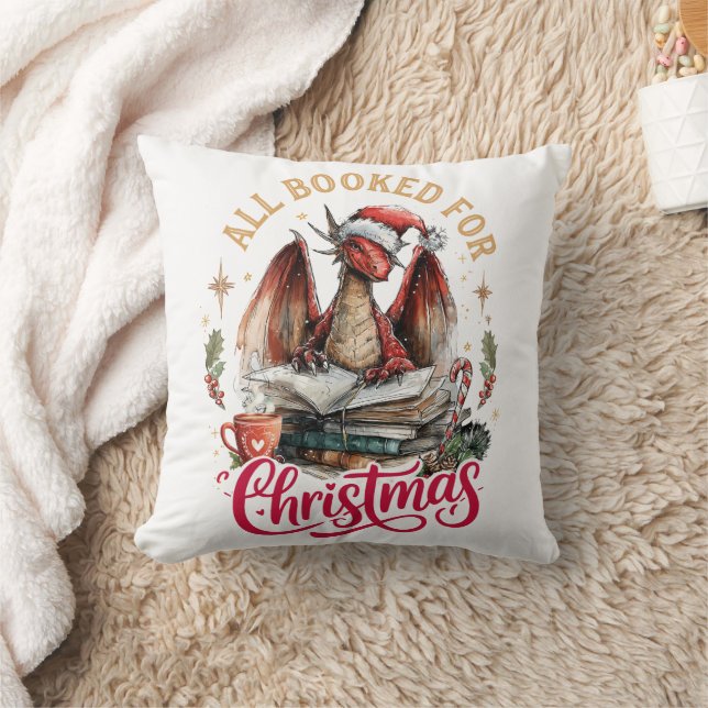 Almofada Tudo Reservado para o Dragão de Natal  (Cobertor)