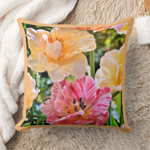 ALMOFADA TULIP E DAFFODIL FLORAL