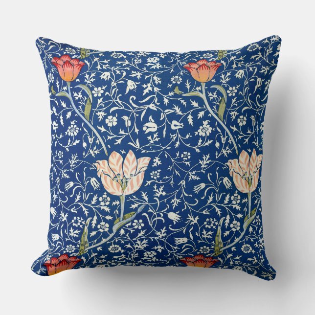 Almofada Tulipa, William Morris (Frente)