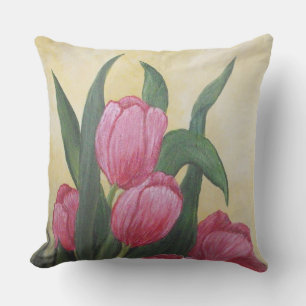Almofada tulipas