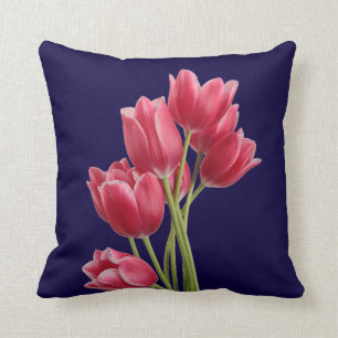 Almofada Tulipas da meia-noite