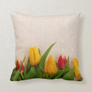 Almofada Tulipas do primavera
