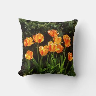 Almofada Tulipas Laranja/Amarelo