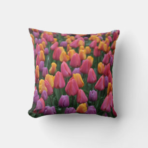 Almofada Tulipas primavera coloridas