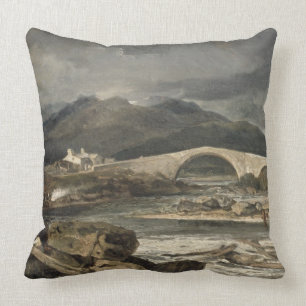 Almofada Tummel Bridge, Perthshire, c.1801-03 (óleo no pai