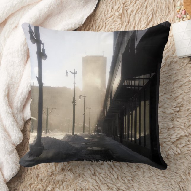 Almofada Túnel de vento clássico Snowy do Centro (Cobertor)