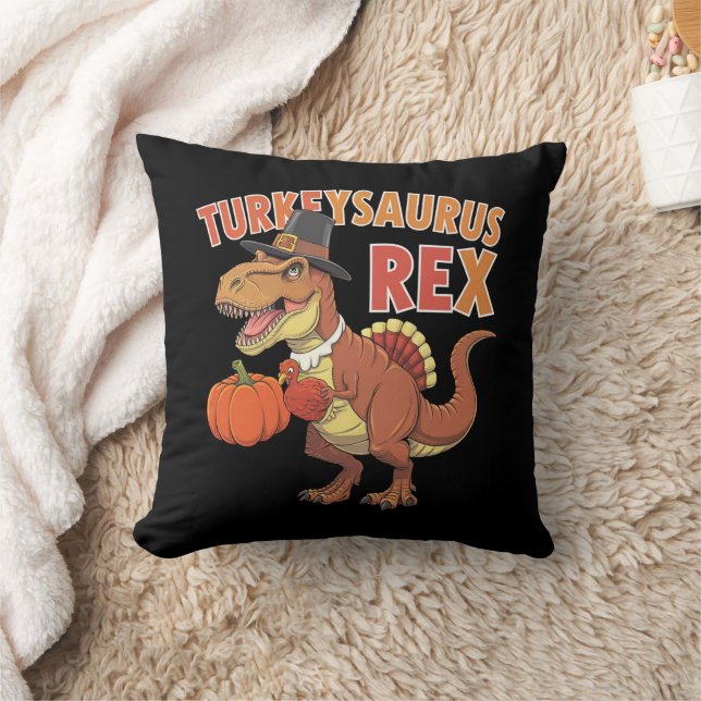 Almofada Turkeysaurus Rex Dab Turquia Dino Toddler Boys (Cobertor)