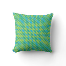 Turquesa, Cavalos de Diagonal Verde Neon e Teal