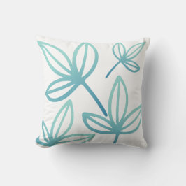 Almofada Turquesa Elegante Moderna