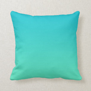 Almofada "Turquesa Ombre"