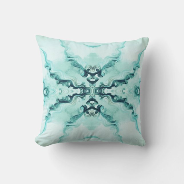 Almofada Turquoise Harmony – Artistic Duvet Cover (Frente)