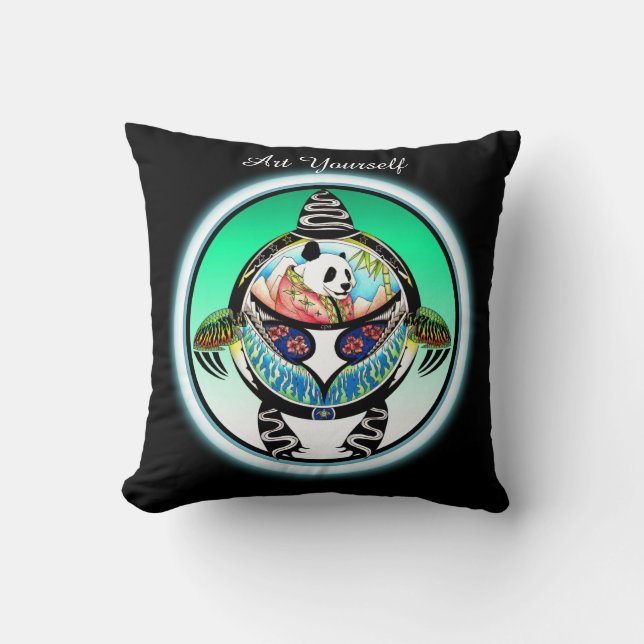 Almofada Turtle Panda (Frente)