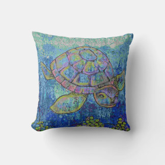 Almofada Turtle Throw Pillow