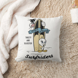 Almofada TWEETY™ & SYLVESTER™ Surfriders