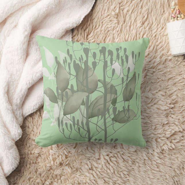 Almofada Twigs e folhas (Cobertor)