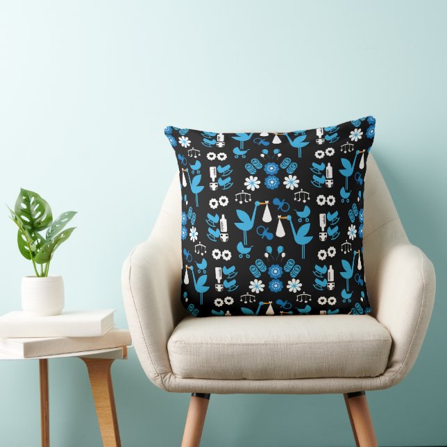 Almofada Twin Boy Stalk Delivery Blue (Cadeira)