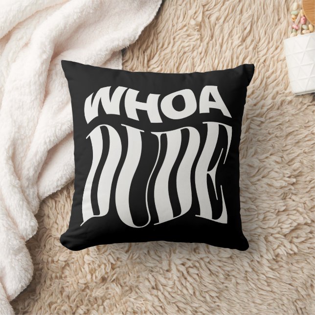 Almofada Typografia Wo Dude Warped (Cobertor)