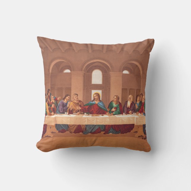 Almofada Última Ceia de Jesus Cristo (Frente)