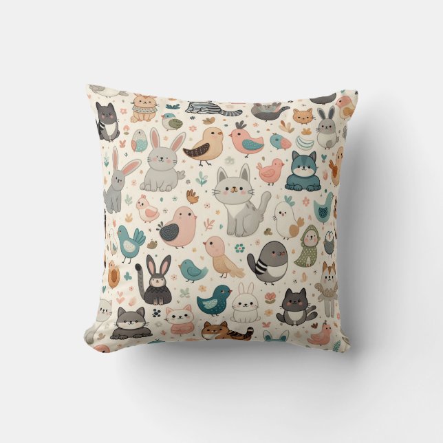 Almofada Um cheio de sinceridade, Travesseiro (Frente)