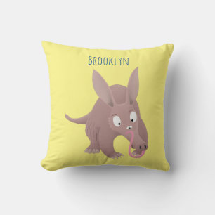 Almofada Um desenho animado engraçado