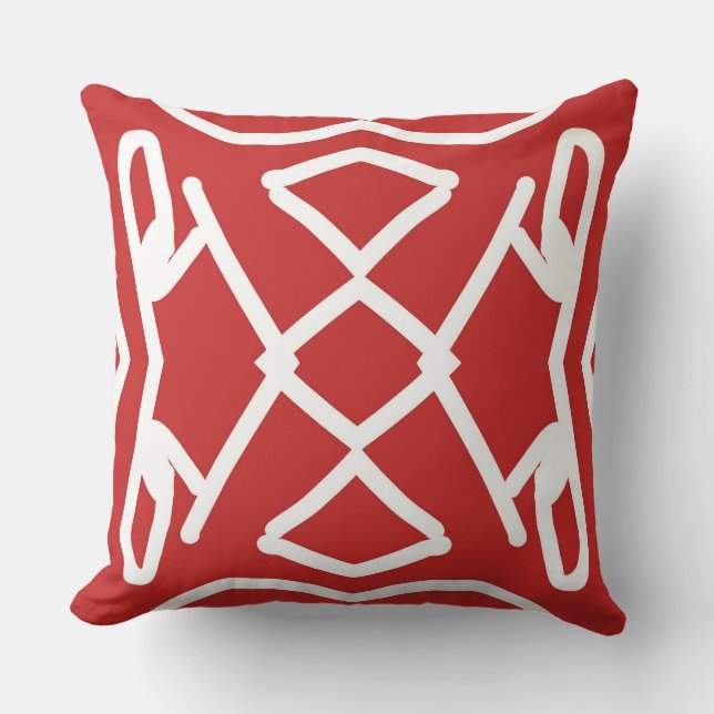 Almofada Um design de impressão geométrico elegante (Frente)