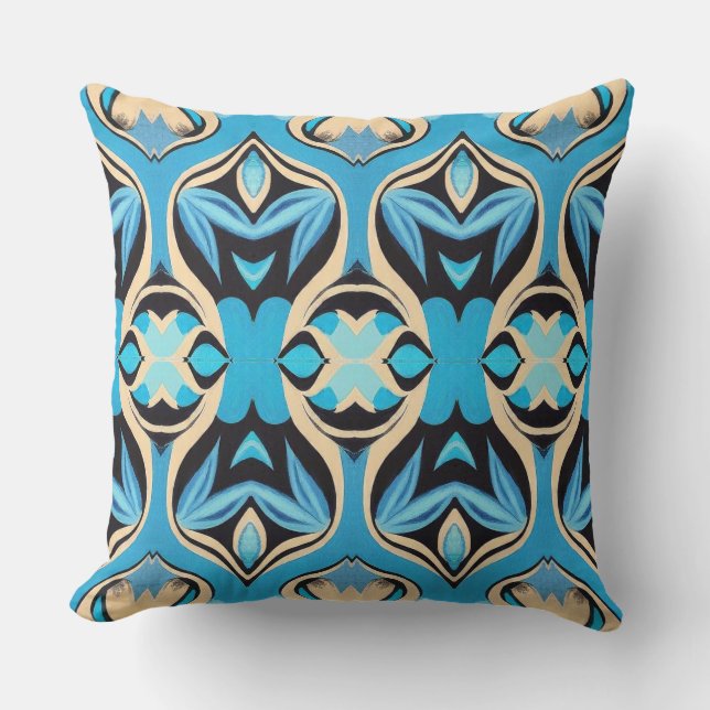 Almofada Um elegante design de multicores clássico (Frente)