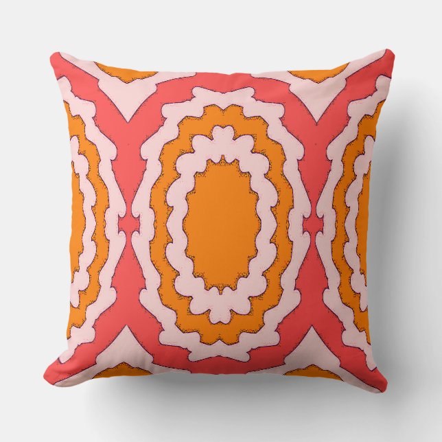 Almofada Um elegante design de multicores clássico (Frente)