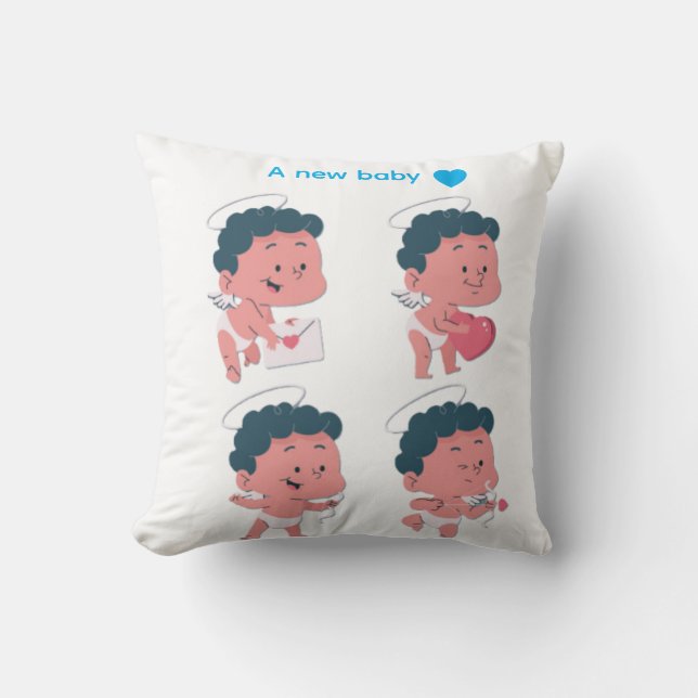 Almofada Um novo bebê (Frente)