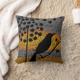 Almofada Um Pássaro entre as Penas