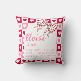 Almofada Um Pequeno Querido Bebê Que Mantém O Beijo, Arco