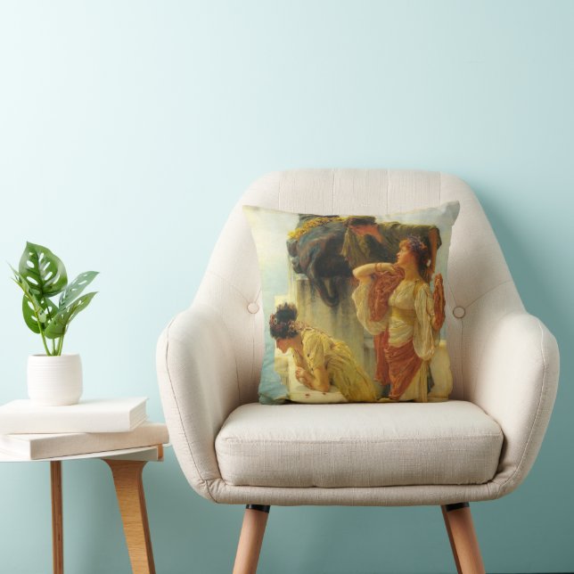 Almofada Um Ponto de Observação por Sir Lawrence Alma-Tadem (Cadeira)