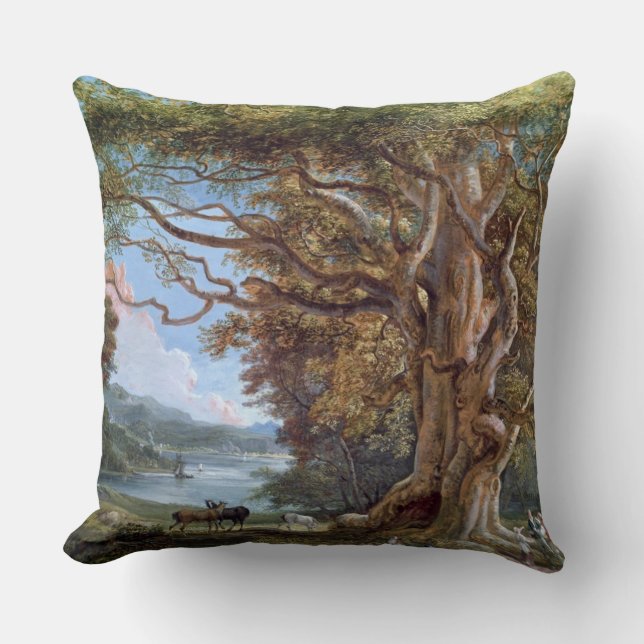 Almofada Uma árvore de faia antiga, 1794 (óleo em canvas) (Frente)