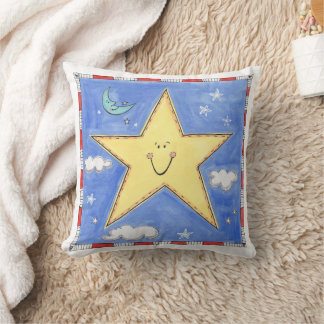 Almofada Uma Estrela Sorridente
