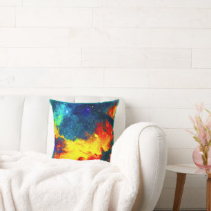 Almofada Uma Jornada Colorida Através Do Universo. Comprar 