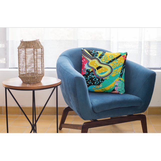 Almofada Uma Mistura Musical Abstrato (Criador carregado)