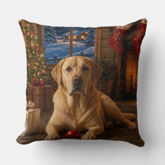 Almofada Uma Nova Bola Vermelha, Festa do Labrador Retrieve