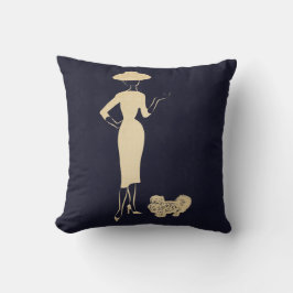 Almofada Uma nova imagem da moda dos anos 50