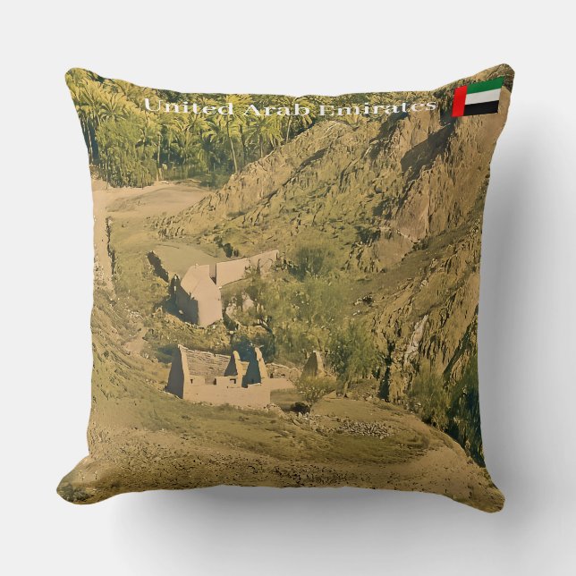 Almofada Uma paisagem rural (Frente)