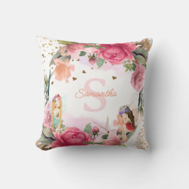 Almofada Uma Pequena Fada Está A Caminho Do Chá de fraldas